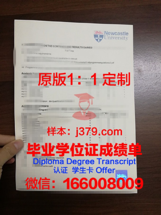 ECCI大学成绩单(院校成绩单)