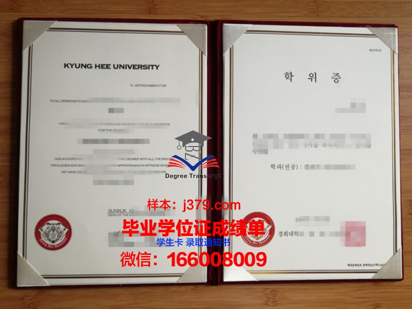 一大学学位证书设计展示