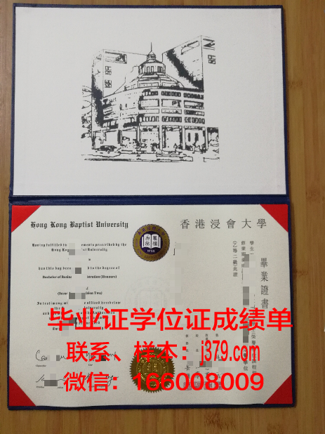 香港浸会大学毕业证diploma