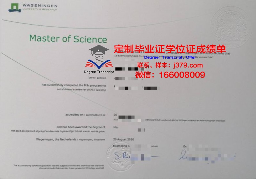 马拉纳沙浸会圣经学院毕业证图片Maranatha Baptist Bible College Diploma