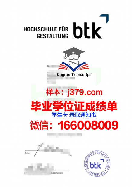 柏林白湖艺术学院毕业证书样貌展示