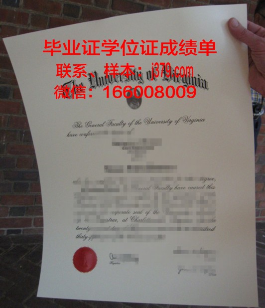 Virginia学术资格证书