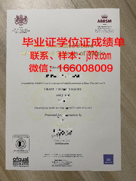曼哈顿音乐学院高级音乐学位证书