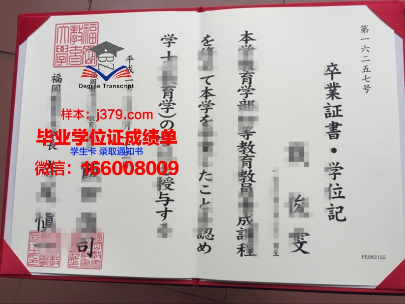 福冈专修学校设计科技硕士资格证书