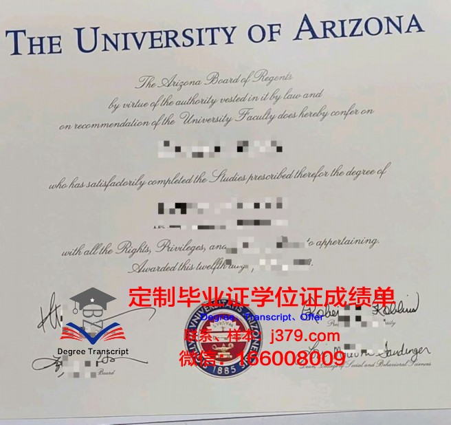 亚利桑那大学博士证书用途与价值探究