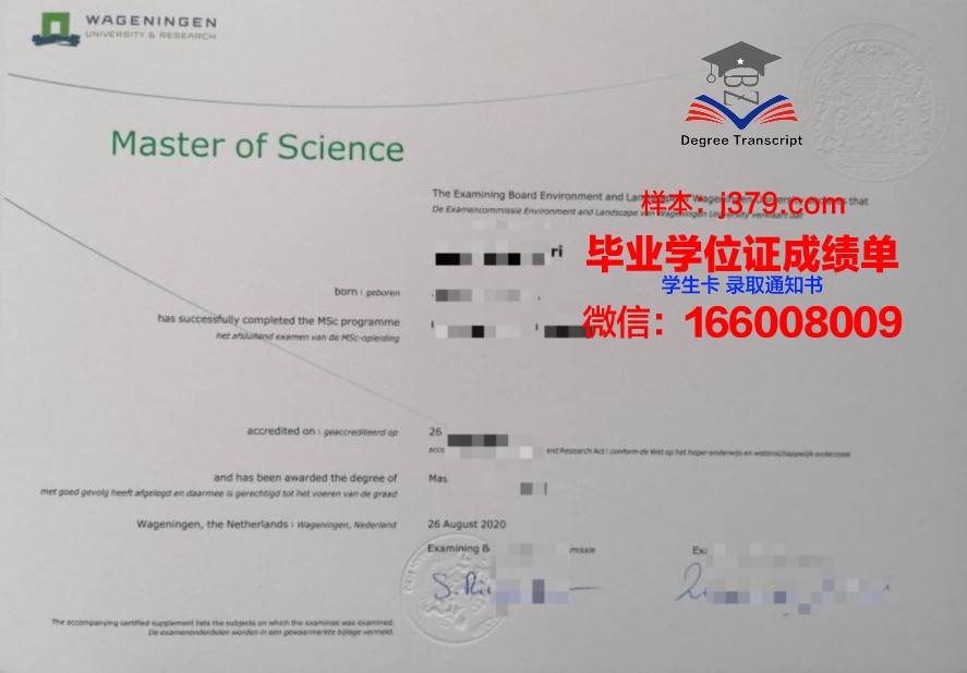 科威特大学学历证明