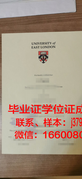东伦敦大学本科证书课程介绍