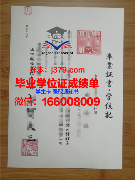 山口大毕业资格证书与学历资质