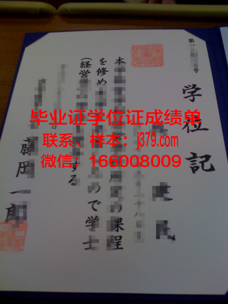 京都情报大学院大学专业文凭证书
