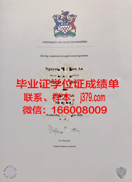 圣安德鲁格鲁吉亚大学研究生学位证书