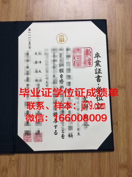 日本健康医疗领域专业学校学位证明