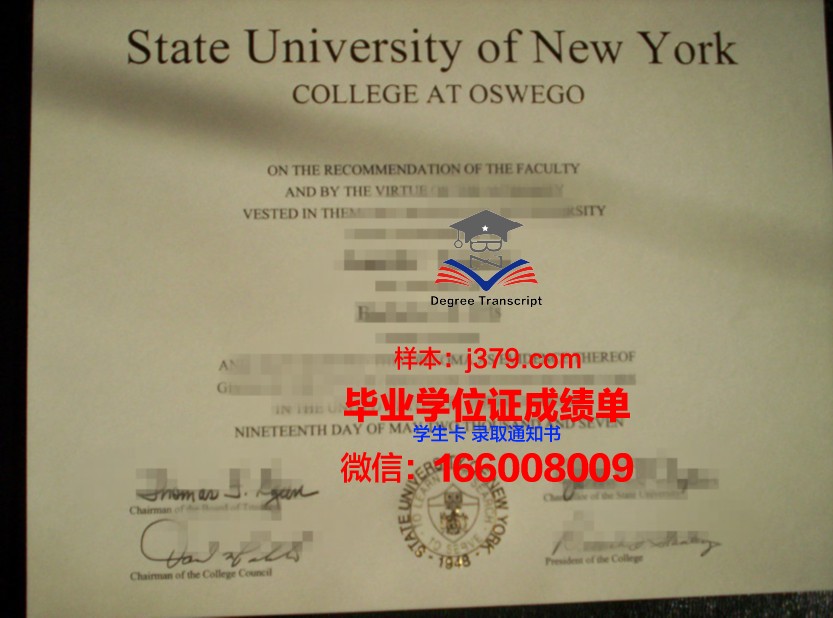 奥斯马尼亚大学本科阶段毕业资格证书