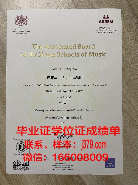 T3层级毕业证书及成绩记录