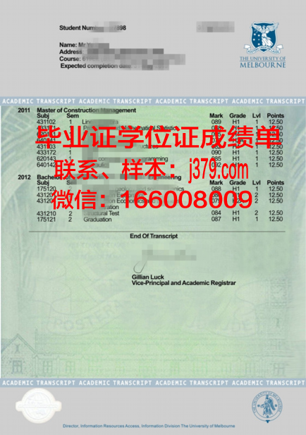 比什凯克人文大学学术证书与成绩单