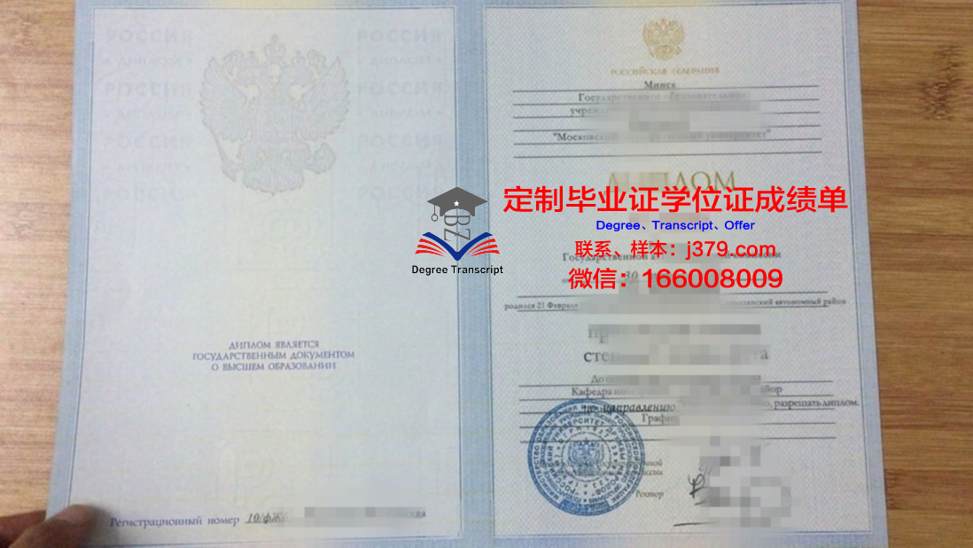 莫斯科国立商学院毕业文凭