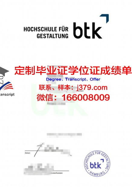 柏林学府成绩证明与学位证书