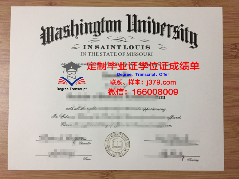 密苏里大学圣路易斯分校本科毕业证