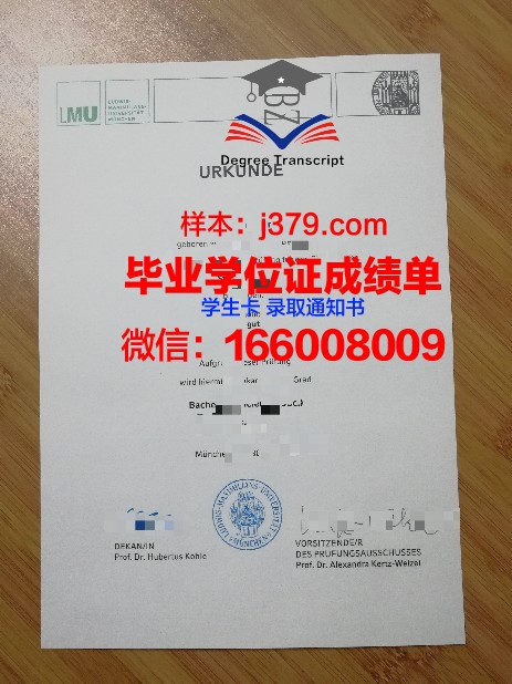 伍珀塔尔高等教育学历证明