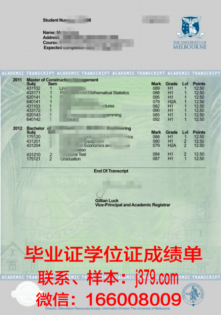 Amsterdam University毕业证书与成绩单副本