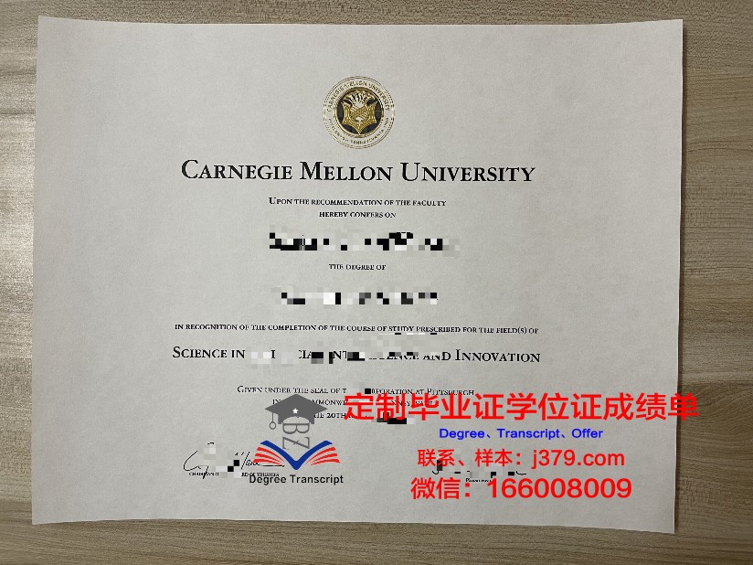 解读卡内基毕业证成绩单:如何展示个人优势