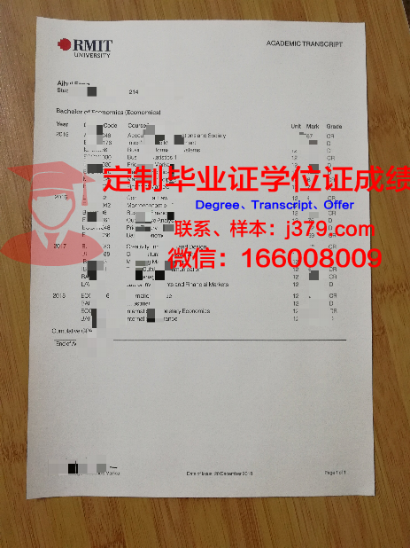 科廷科技大学毕业证图片Curtin University of Technology Diploma
